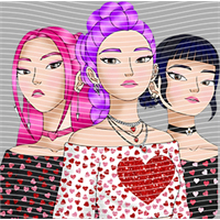 Demon Hunter Girls-LM 762